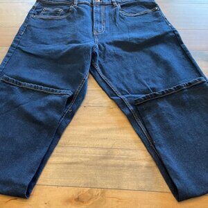 Architect Comfortable Stretch Dark Stone Blue Denim Regular Jeans 34 x 32 (NWT)